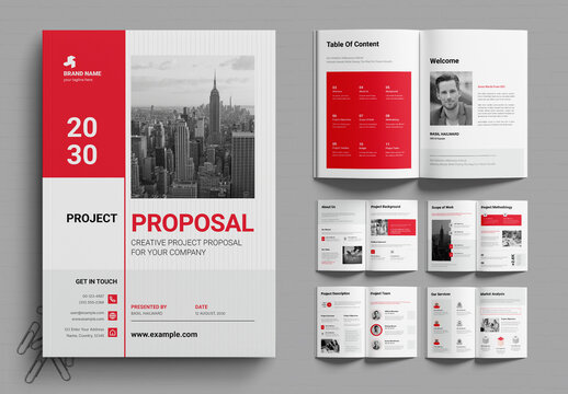 Professional Project Proposal Template for Business