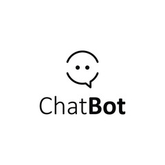 chat bot logo vector
