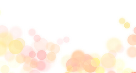 Abstract Transparent Bokeh Overlay