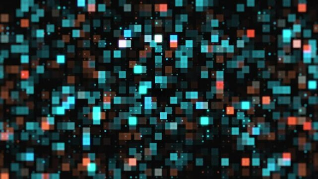 digital abstract background animation