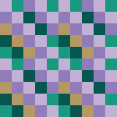 Plaid plaid with purple, green and mustard texture