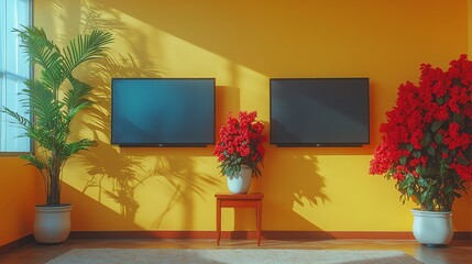 tv in living room