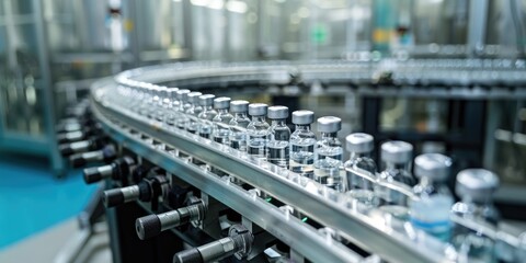 Automated Glass Bottle Production Line