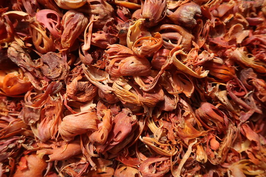 Mace is a spice that comes from the dried aril, or reddish covering, of the nutmeg seed