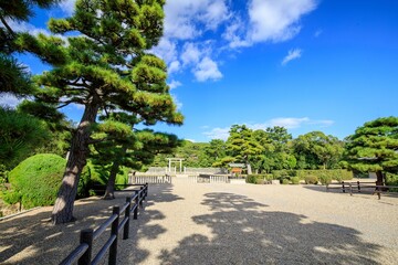 Fototapeta premium 堺市、仁徳天皇陵の拝所