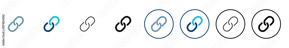 Aufkleber external link symbol icon vector. link icon isolated on white background. link vector icon. hyperlin