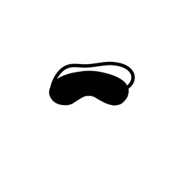 Eye sleep mask silhouette