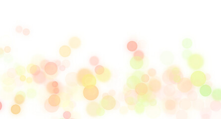 Minimalist Transparent Bokeh Design