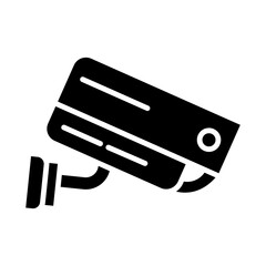 Security Camera glyph icon
