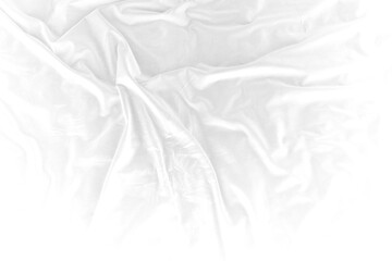 Abstract Background on isolated. Abstract white waves. Wave from Curtain. White wave background.