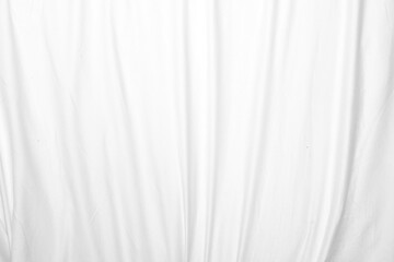 Abstract Background on isolated. Abstract white waves. Wave from Curtain. White wave background.