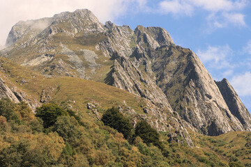 Monte di Frasnedo (1993) über dem Valle dei Ratti (Bernina-Alpen)