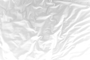 Abstract Background on isolated. Abstract white waves. Wave from Curtain. White wave background.