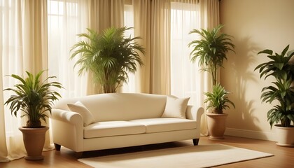 Fototapeta premium Photo modern style interior room 3d illustration