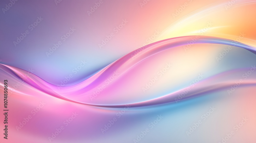 Poster modern abstract high-speed light effect. abstract background with curved beams of light. technology 