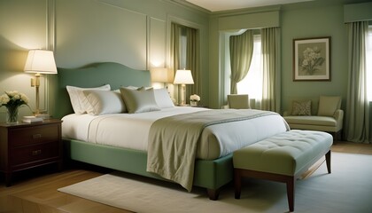 Photo modern style interior room 3d illustration