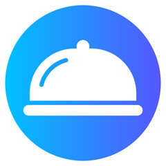 food service gradient icon