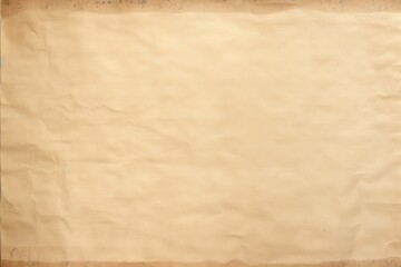 Obraz premium An old faded beige paper background texture parchment.