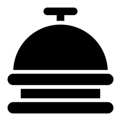 bell glyph icon