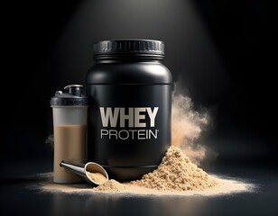 Sports Supplement: Whey Protein for Muscle Building
