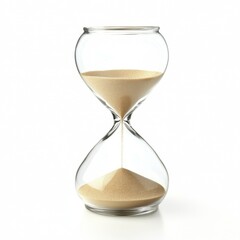 hourglass with sand