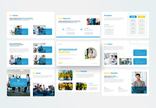 Sponsorship Presentation Layout