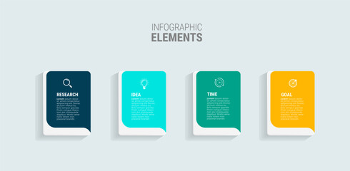 concept Steps infographic design