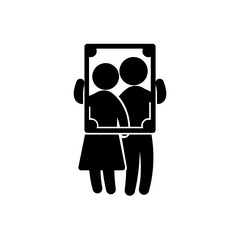 Dear, Love icon. Simple vector sign.
