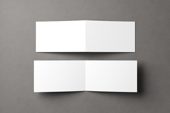 Landscape Bifold Brochure Mockup