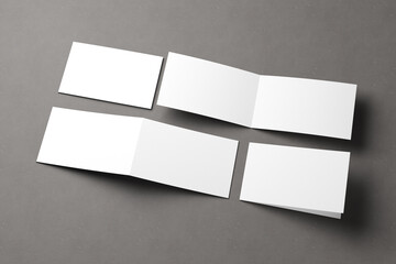 Landscape Bifold Brochure Mockup