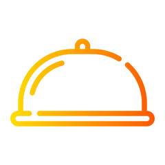 food service gradient icon