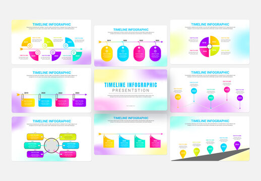 Timeline Infographic Presentation Layout