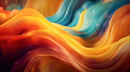 Abstract Colorful Swirls