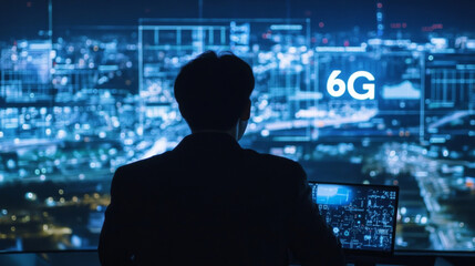 Dynamic 6G Control Screen Monitoring Smart City Infrastructure in Real-time