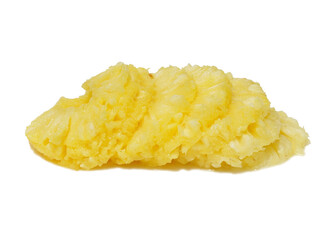 pineapple fruit isolated on white background. This has clipping path.
