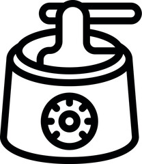 Rotary handle cashbox with combination lock, symbolizing secure savings, investment, and financial security