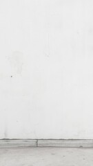 Fototapeta premium Abstract background of white concrete wall with textured plaster, wall, construction