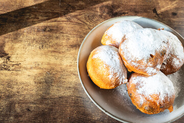 Oliebollen, A typical dutch snack for winter and New year's eve.