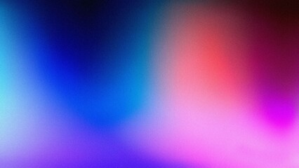 Fototapeta premium Vibrant color gradient. Abstract blend of blue pink purple hues evokes feelings of energy and creativity. Perfect background for design projects.