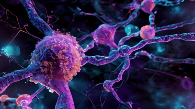 A dividing cell with depolymerized microtubules showing the crucial role of these structures in maintaining cell shape.