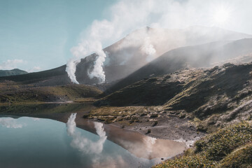 夏山の風景