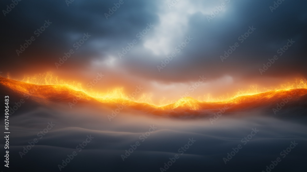 Poster abstract background with multi-colored clouds and nebulae. diversity and peace