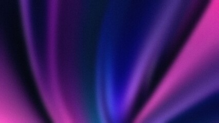 Fototapeta premium Purple blue abstract flow. Vivid color gradients blend seamlessly creating a dynamic, flowing abstract. Symbolizes energy and movement.