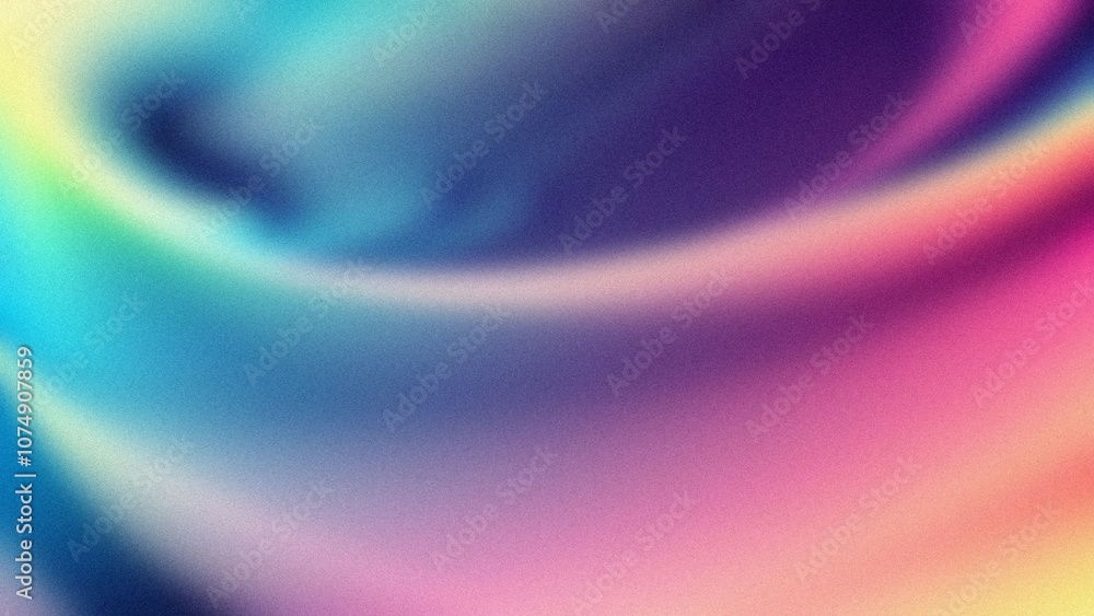 Poster colorful abstract swirls. vibrant hues blend in fluid motion, evoking feelings of energy and serenit