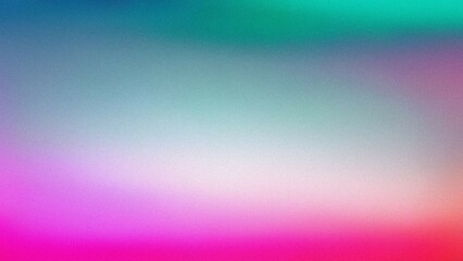 Obraz premium Pastel gradient background. Soft teal pink ombre. Evokes calm, serenity, and hope. Ideal for presentations or designs.