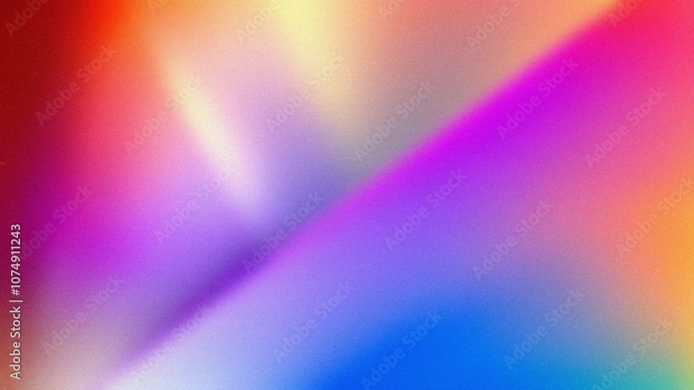 Poster vibrant color gradient design. abstract colorful background image evoking joy and energy. ideal for 
