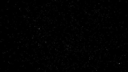 Obraz premium Night sky filled with sparkling stars against a black backdrop, nature, stargazing, beautiful