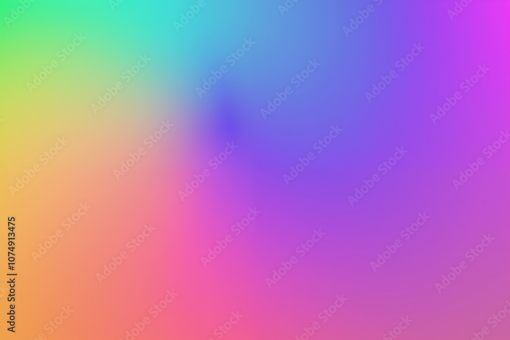Poster vibrant rainbow gradient background with soft blurred colors for modern design concepts