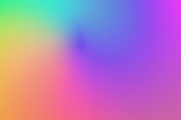 Fototapeta premium Vibrant rainbow gradient background with soft blurred colors for modern design concepts
