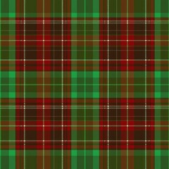Christmas tartan pattern, red and green christmas background